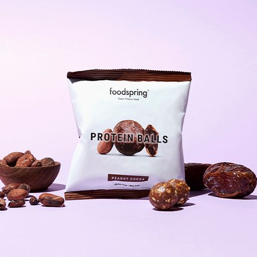 Bolitas proteicas cacao y cacahuete - foodspring