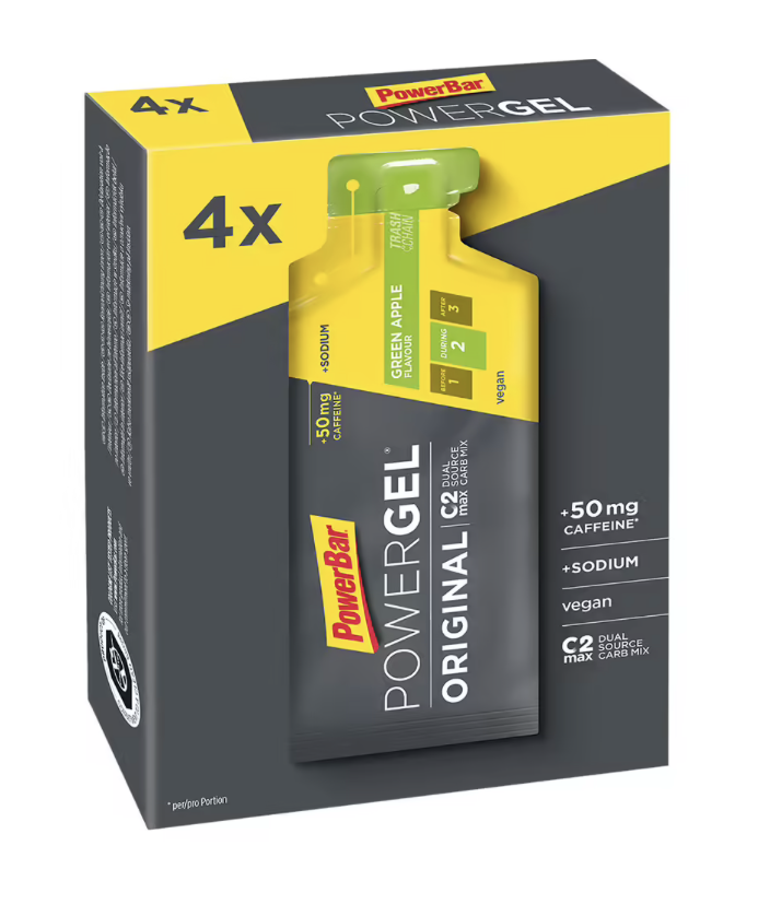 Gel energético manzana 4x41g - PowerBar