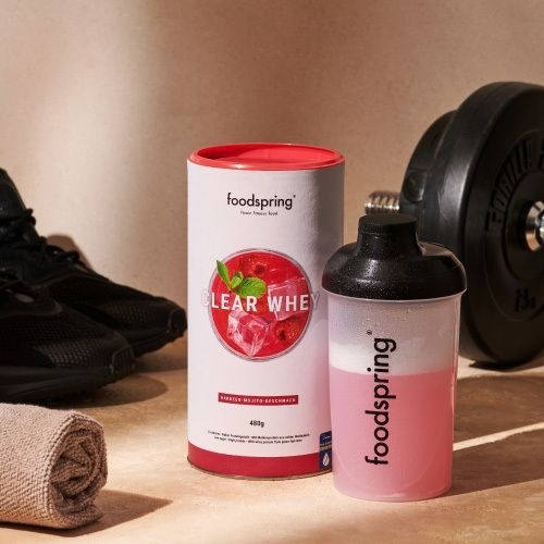 Batido mojito de frambuesa 480g - foodspring