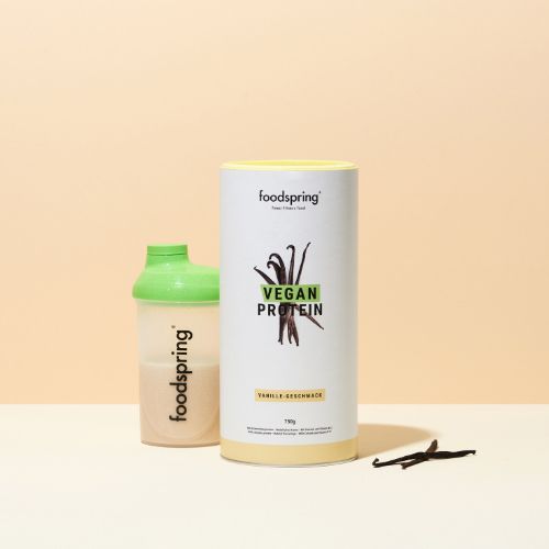 Proteina vegana vainilla 750g - foodspring