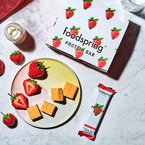 Barrita proteica fresa - foodspring
