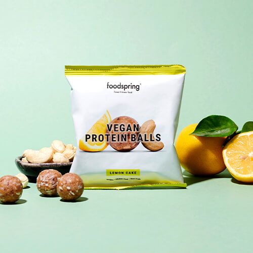 Bolitas Proteicas Veganas limón - foodspring