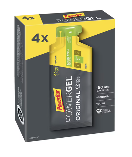 Gel energético manzana 4x41g - PowerBar